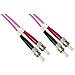 Cavo Fibra Ottica St A St Multimode Duplex Om4 50/125 Mt. 2 - Foto miniatura 1
