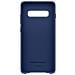 Cover Protettiva in Pelle Galaxy S10+ Blu Navy - Foto miniatura 4