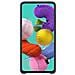 Cover Galaxy A51 Semi-rigida Interno Rialzato Silicone Originale Nero - Foto miniatura 4