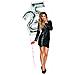 Palloncino Mylar Numero '2' (86cm), Argento, Colore Silver, 86 Cm, 22032 - Foto miniatura 2