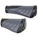 Manici Vice Manopole Bmx 9 + 13.5 cm Nero / grigio Per Coppia - Foto miniatura 2