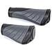 Manici Vice Manopole Bmx 9 + 13.5 cm Nero / grigio Per Coppia - Foto miniatura 1