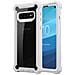 Custodia Compatibile Con Samsung Galaxy S10 Plus In Grigio Betulla - Coperchio Protettivo 2 In 1 Con Bordo In Silicone Tpu E Retro In Vetro Acrilico - Foto miniatura 1