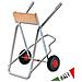 Carrello Porta Motore Con Ruote Pneumatiche E Porta Serbatoio Motore Fuoribordo - Foto miniatura 1
