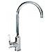 Miscelatore Cucina con canna alta Monocomando MIKC01CR Materiale Granitek Colore Cromo - Foto miniatura 3
