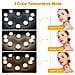 Specchio Di Cortesia A Led Luci Hollywood Illuminato Kit Stile Con Cavo Di Alimentazione Usb Stick-on Trucco Dello Specchio Chiaro Con 10 Dimmerabili Lampadine Per Dressing Table 3 Colori 10 Livelli Di Luminosit (mirror Non Includere)  - Foto miniatura 3