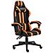 Sedia Da Gaming Nero E Arancione In Similpelle - Foto miniatura 1