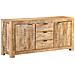 Credenza 175x40x75 Cm In Legno Di Mango Grezzo - Foto miniatura 1