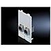 Interface Flap, Modular - Blende Zur Unterputzmontage - Rj-45 X 2 - Matt Nickel - Foto miniatura 1