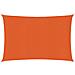 Vela Parasole 160 g / m² Arancione 2x3,5 m in HDPE - Foto miniatura 1