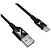 Cavo Wozinsky Cavo Usb - Microusb 2.4a 1m Nero (wuc-m1b)  - Foto miniatura 2