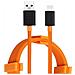 Cavo Dati E Ricarica Usb Type C Originale Warp Ricarica Rapida Orange Mclaren - Foto miniatura 2