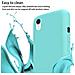 Catena Di Telefoni Cellulari Compatibile Con Apple Iphone Xr In Liquid Turchese - Coperchio Di Protezione In Silicone Con Cordino Regolabile In Lunghezza - Foto miniatura 3