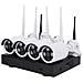 Kit Di Videosorveglianza Wi-fi Con 4 Telecamere Tubolari Ip Da 3 Mp - Foto miniatura 1