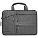 Borsa Per Macbook 15 Pollici, Nylon Impermeabile Multi-scomparto, Grigia - Foto miniatura 2