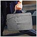 Borsa Per Macbook 15 Pollici, Nylon Impermeabile Multi-scomparto, Grigia - Foto miniatura 4