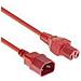 Ak5308 Cavo Di Alimentazione Rosso 2 M Iec C14 Iec C15 - Foto miniatura 2