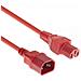 Ak5308 Cavo Di Alimentazione Rosso 2 M Iec C14 Iec C15 - Foto miniatura 1
