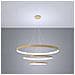 Sollux Lighting Lampadario Rio 3 55/78/110 Dorato Led 4000k Th. 269 - Moderno Lampadario D'oro 150x110x110 Cm - Foto miniatura 3