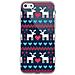 Cover Rigida Per Iphone 5/5s /se Con Stampa Di Cuori E Dolci Cervi, Rosso - Foto miniatura 1