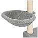 Albero Per Gatti Con Tiragraffi In Sisal Grigio Chiaro 83 Cm - Foto miniatura 7