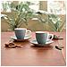 Set Di Tazze E Piatti Quid Vita Morning Ceramica Azzurro (22 Cl) (4 Pcs) - Foto miniatura 2