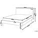 Letto Bouclé Flayat 180 X 200 Cm Beige Chiaro - Foto miniatura 2