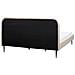 Letto Bouclé Flayat 180 X 200 Cm Beige Chiaro - Foto miniatura 6