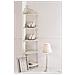 Scaffale 5 Piani Ad Angoli In Acciaio Bianco Antico Angela - Foto miniatura 3