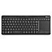 Tastiera con Touchpad Wireless NGS-KEYBOARD-0242  (Layout Italiano) Colore Nero - Foto miniatura 1