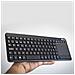 Tastiera con Touchpad Wireless NGS-KEYBOARD-0242  (Layout Italiano) Colore Nero - Foto miniatura 3