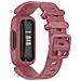 Cinturino In Silicone Per Fitbit Inspire 2, Fitbit Ace 3 Red - Foto miniatura 2