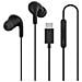 Auricolare Originale A Filo Stereo In-ear Mi Bhr8930gl Type C Black Per Smartphone - Foto miniatura 5