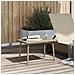 Tavolino Da Giardino Rettangolare Beige 60x40x37 Cm Polyrattan - Foto miniatura 3