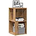 Mobile Angolare Rovere Artigianale 33x33x67 Cm In Truciolato - Foto miniatura 1