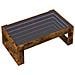 Tavolino da Salotto con LED Infinity Rovere Fumo 90x53x30 cm - Foto miniatura 3