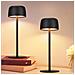 Lampade Da Tavolo Led Senza Fili - Set Da 2 Pezzi Dimmerabili Con 3 Tonalità Di Luce, Colore Nero - Foto miniatura 2