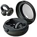 Cuffie Bluetooth Ows Grigie Con Clip Per Orecchio: Cancellazione Del Rumore Dns, Orecchio Aperto, 36 Ore Di Batteria - Foto miniatura 1