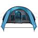 Tenda a tunnel con tetto Blu e Grigio 778 x 356 x 210 cm - Foto miniatura 5
