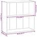 Libreria Rovere Artigianale 80x30x77 cm in Legno Multistrato - Foto miniatura 9