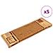 Tappetini per Scale Autoadesivi 5 pz 65x21x4 cm Beige - Foto miniatura 1
