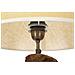 Lampada Da Tavolo Kepala In Legno Di Teak Naturale Con Paralume In Lino Ø 35 Cm - Foto miniatura 3