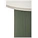 Tavolino Vkh1121-verde-marmo Artificiale-40x42x45 Cm - Foto miniatura 4