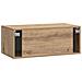 Mobile Porta TV da Muro Rovere Artigianale 78,5 x 41 x 30 cm - Foto miniatura 6