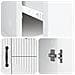 Credenza Bianco 89 x 34,5 x 57 cm Legno ingegnerizzato - Foto miniatura 9