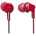 Cuffie RP-HJE125E Auricolari In Ear colore Rosso - Foto miniatura 3