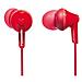 Cuffie RP-HJE125E Auricolari In Ear colore Rosso - Foto miniatura 1