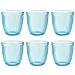 Confezione 6 Bicchieri Line Blu 29 Cl Bormioli - Foto miniatura 3
