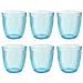 Confezione 6 Bicchieri Line Blu 29 Cl Bormioli - Foto miniatura 6