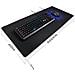 Mousepad Xl - Superficie Estesa - Tappetino Per Mouse Extra Large Da Gaming - Base In Gomma Antiscivolo - Superficie Testurizzata Ad Alta Precisione - 900 X 400 X 4 Mm - Blue - Foto miniatura 6